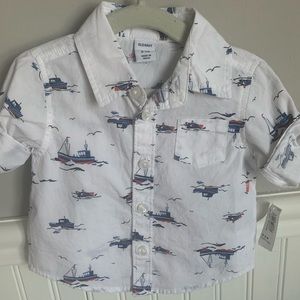 0-3 Month Baby Boy Shirt